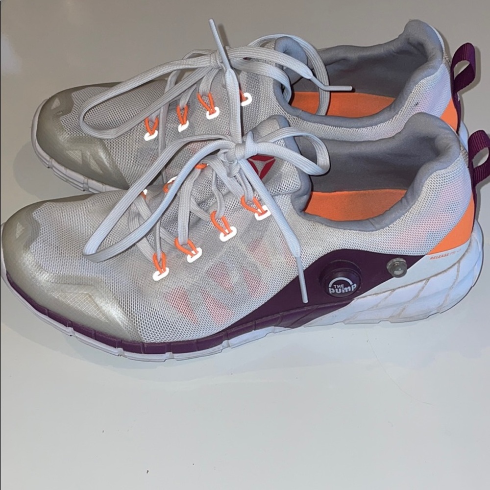 Reebok ZPump Fusion Running Shoe - Reflective Runners - Reebok Pump